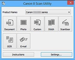 IJ Scan Utility Windows 10
