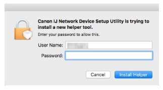 Starting Up IJ Network Device Setup Utility